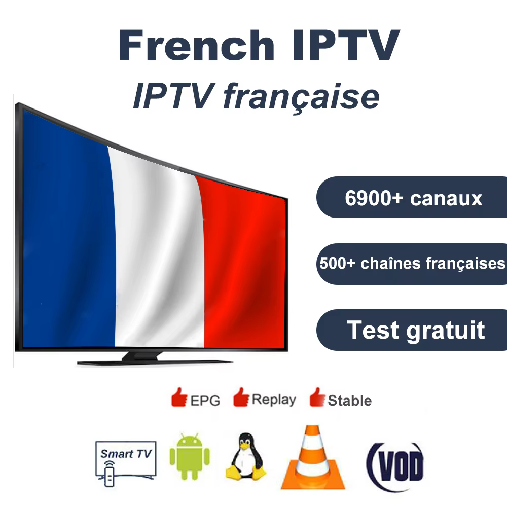 abonnez-vous à un service iptv français de haute qualité pour accéder à vos chaînes françaises préférées en direct et à la demande, avec une large sélection de contenus et une diffusion fiable.