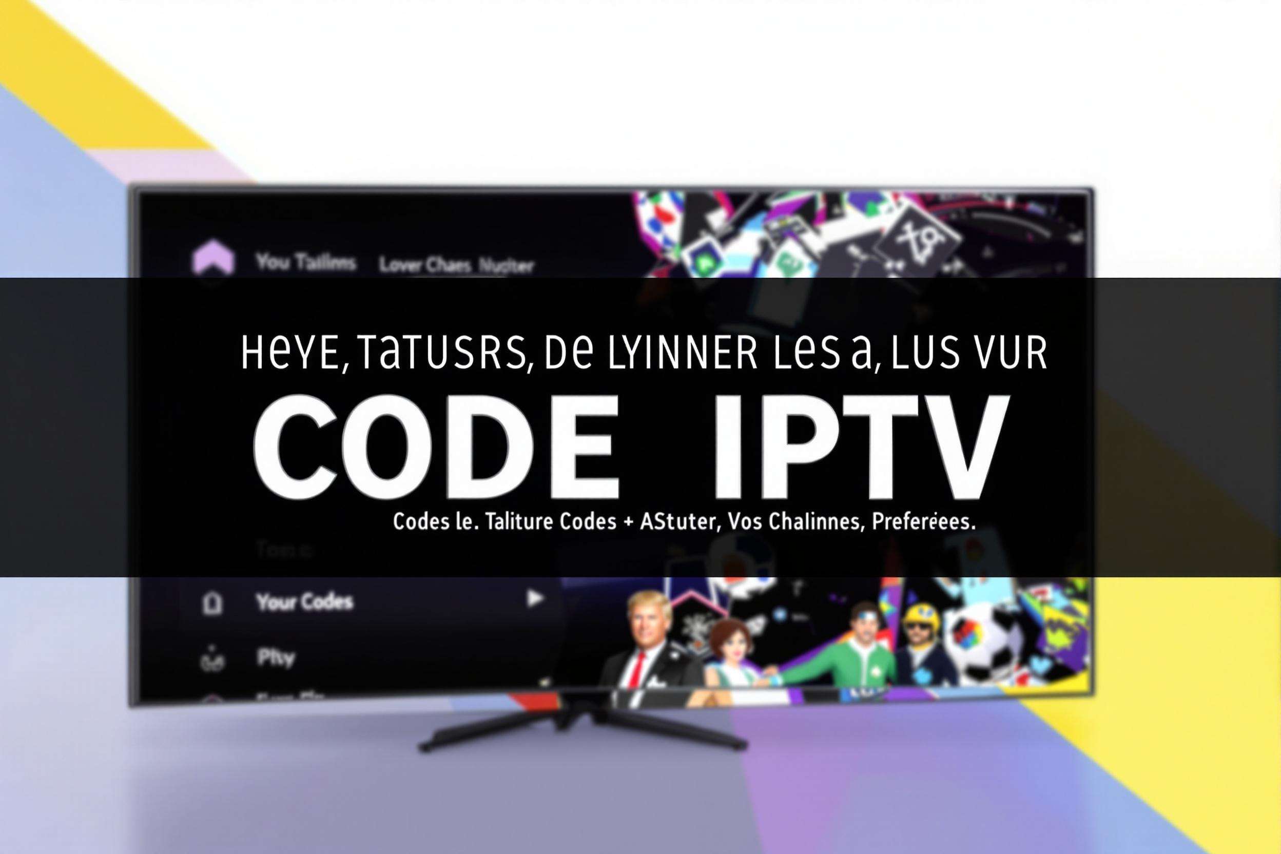 découvrez comment obtenir un code iptv fiable pour accéder à vos chaînes préférées en streaming. profitez d'une expérience tv optimale avec notre guide complet sur les codes iptv.