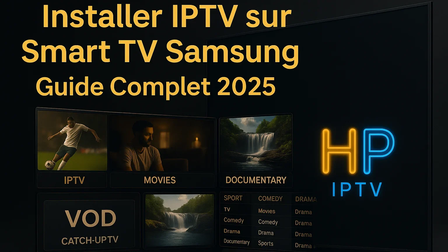 Application iptv samsung en 2025 : tout ce qu’il faut savoir